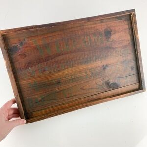 Vintage Wooden Barre Vermont New England Shriners Association Sign Mount Sinai